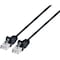 Intellinet Network Solutions Black CAT-6 UTP Slim Network Patch Cable with Snagless Boots (1.5') 742078 - alternate 3